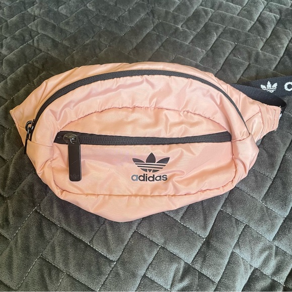 Adidas Light Pink Fanny Pack - Picture 1 of 7